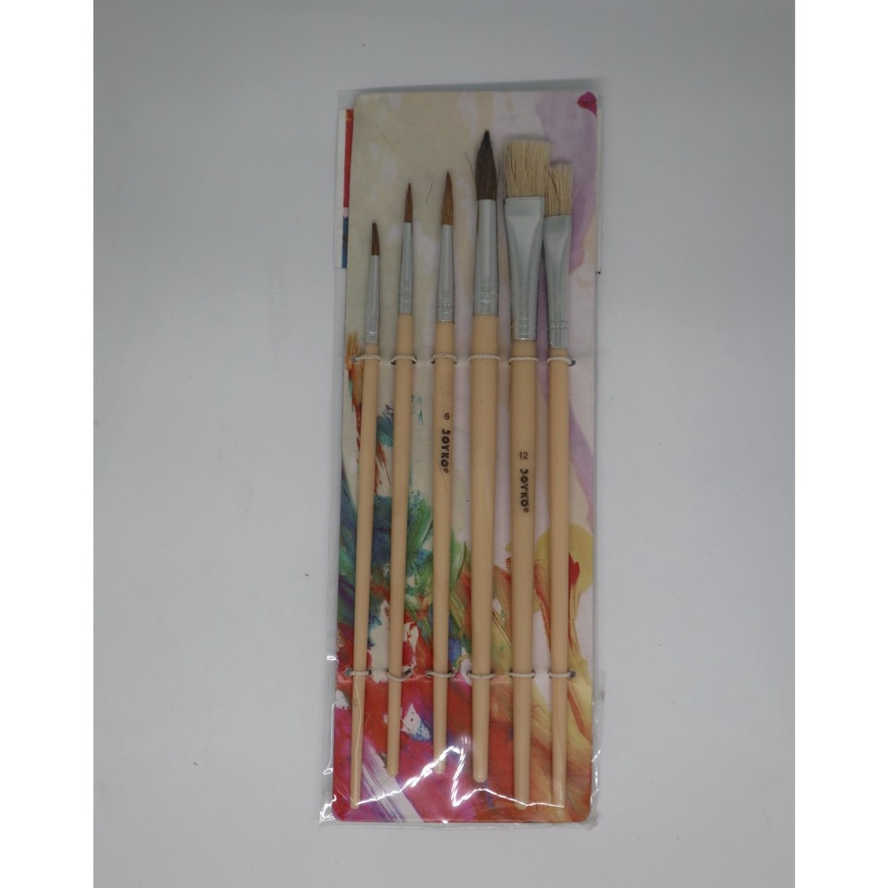 

12 Set Kuas Lukis Set BR1 ART Z9U5