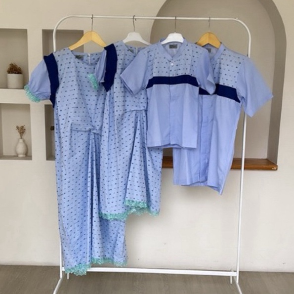 Model Favorit  PO 2 MINGGU BUBBATOES KAFTAN SERIES RAYA COLLECTION KAFTAN COUPLE IBU ANAK SARIMBIT L