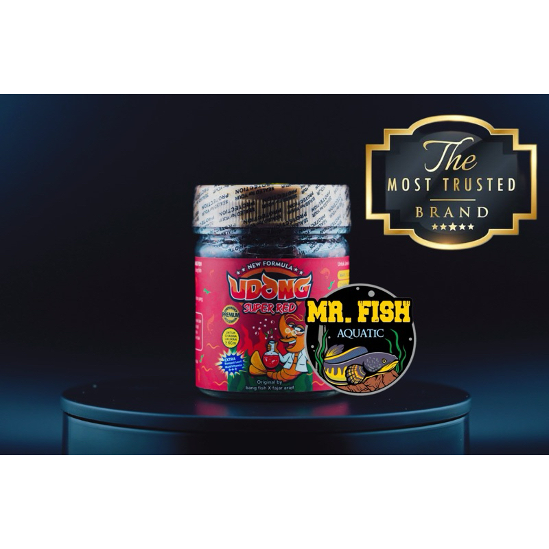 UDANG KERING SUPER RED EXTRA BETACAROTENE DAN IKAN SALMON