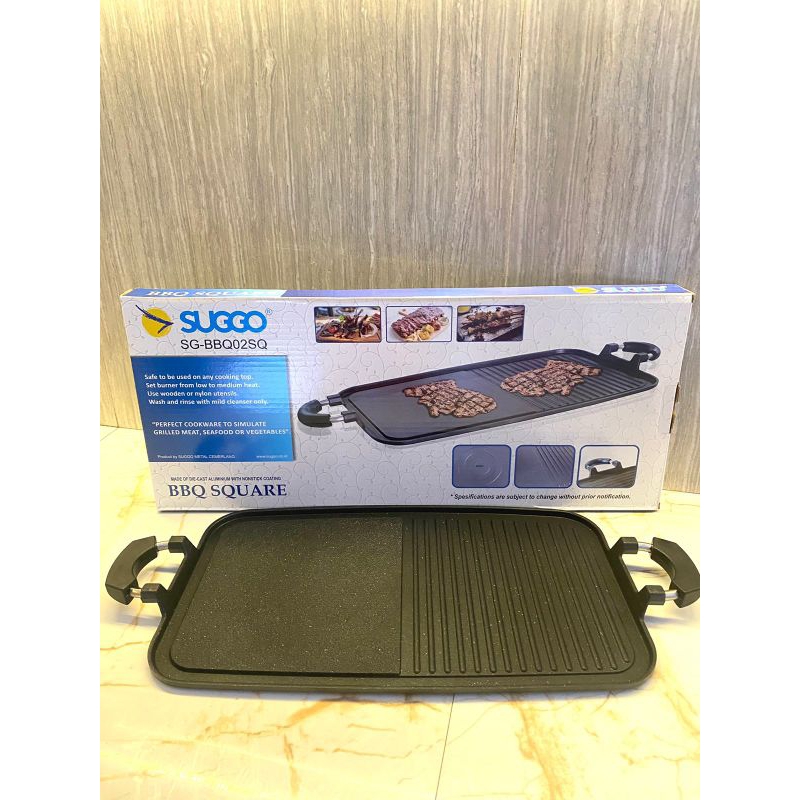 Multi Grill pan Alat pemanggang BBQ anti lengket Grill pan serbaguna