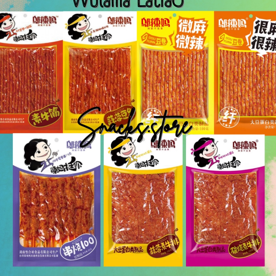 

STAR BPOM Wulama Latiao HALAL Gluten Cemilan Snack Vegetarian 1gr