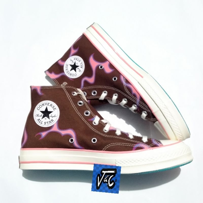 Converse Chuck 70 70s x Golf Le Fleur Golf Wang TTC Flames Downtown