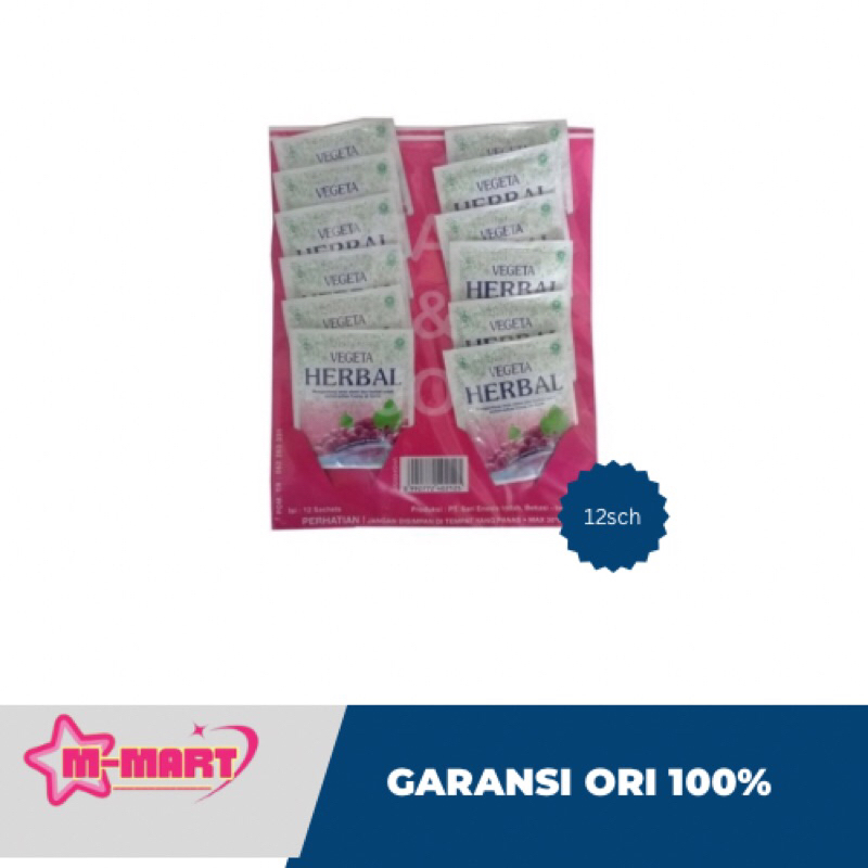 Vegeta herbal / fiber pelancar BAB