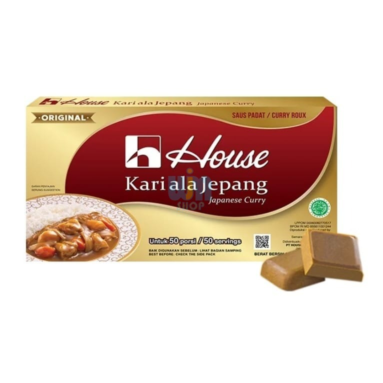 Bumbu Kari Ala Jepang 935g HALAL - House Curry Paste Blok
