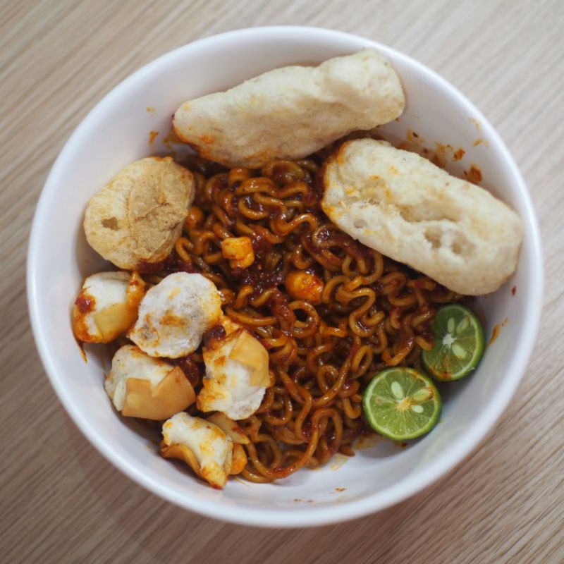 

Mie Goreng Mercon Sambal Matah | Waroeng Baci