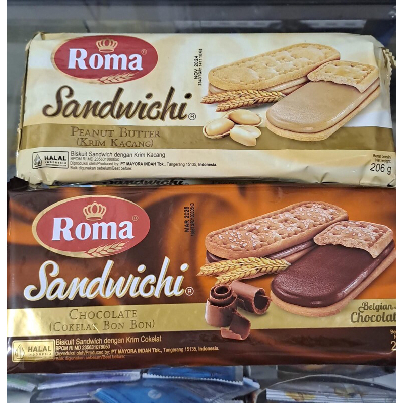 

Biskuit Roma Sandwich