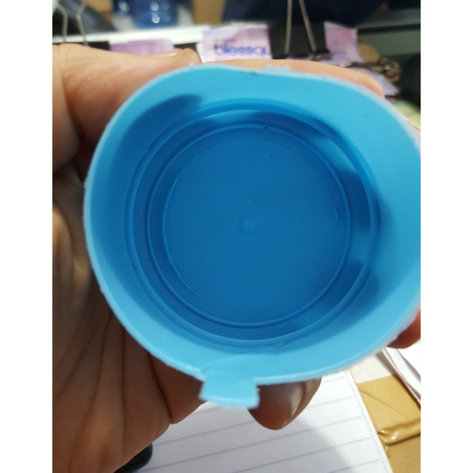 TUTUP GALON TINGGI DEPO AIR MINUM ISI ULANG WARNA BIRU TELOR ASIN