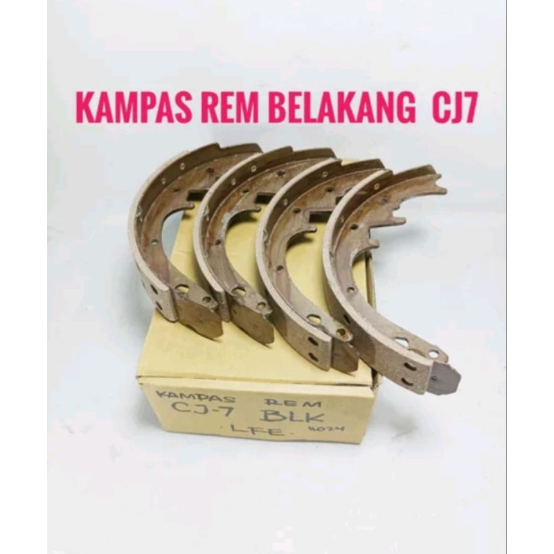 Brake Shoe Rear CJ7 Kampas Rem Belakang CJ-7