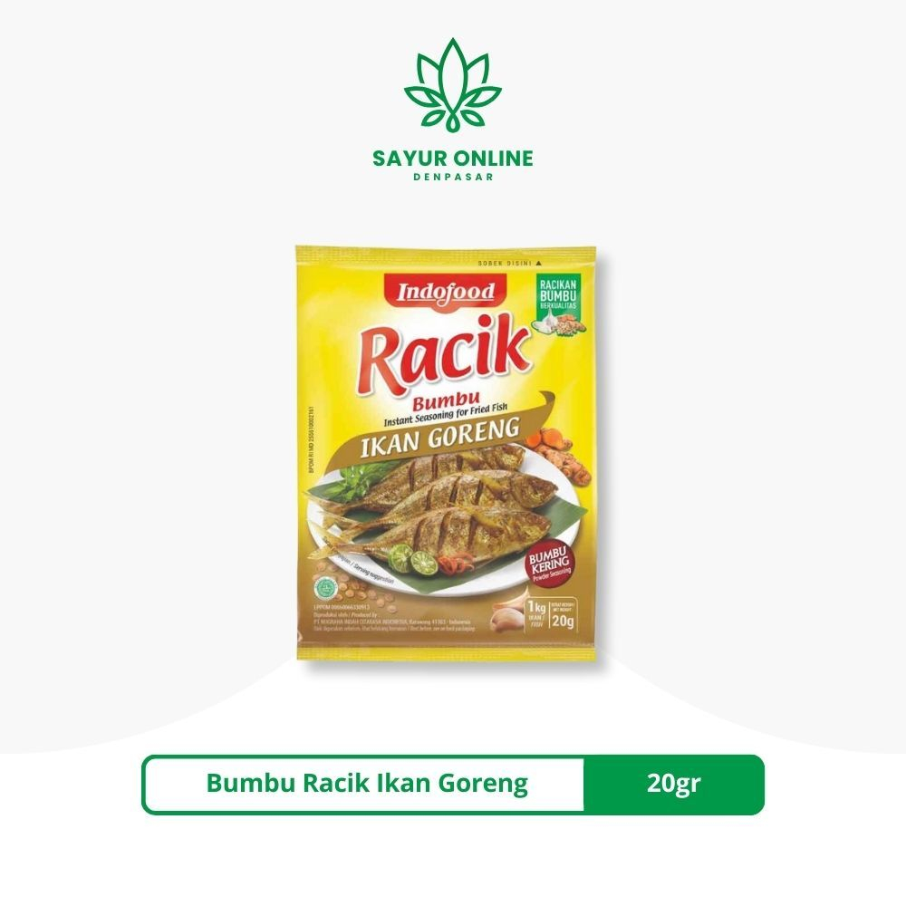 

Bumbu Racik Ikan Goreng 20gr - Sayur Online Denpasar