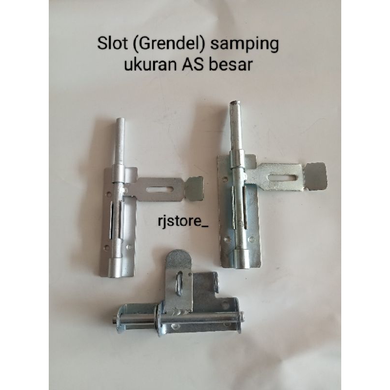 Grendel / slot samping pintu besi & kayu