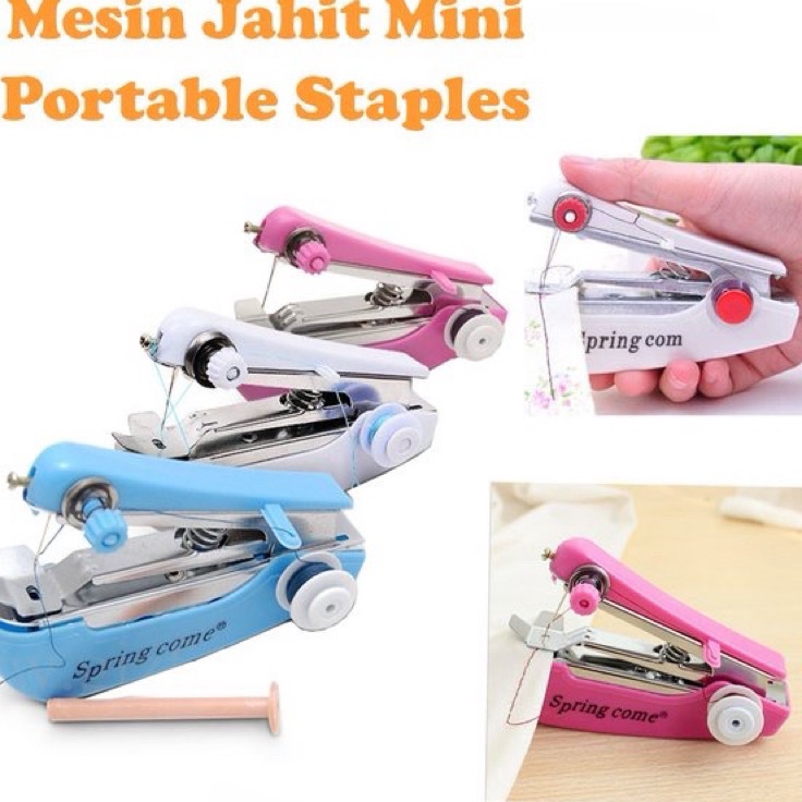 STAR Mesin Jahit Tangan Mini  Mesin Jahit Sewing Mini  Mesin Jahit Tangan Stapless