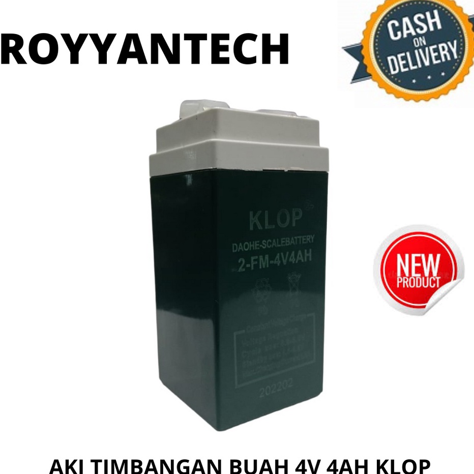 SALE AKI 4v 4 AH TIMBANGAN DIGITAL