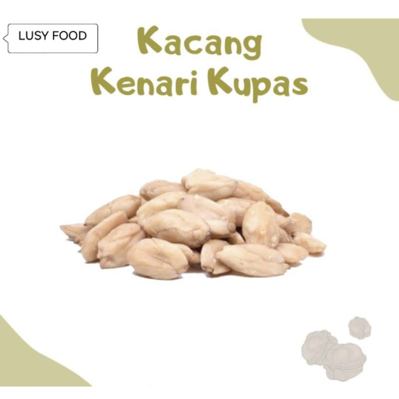 

kacang Kenari kupas siap pakai