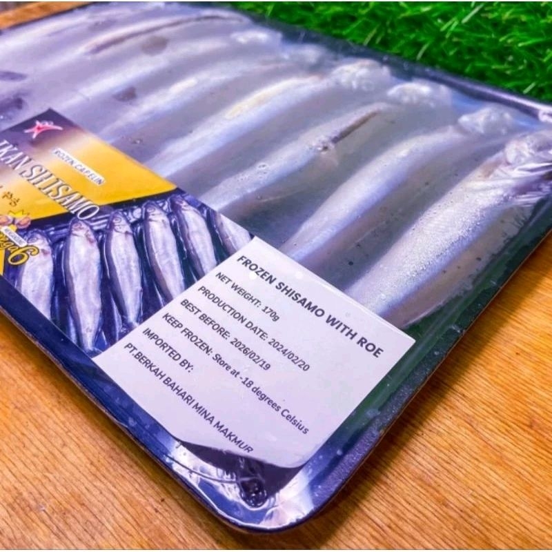 

Ikan Shisamo / Ikan Cipung Viral 170g