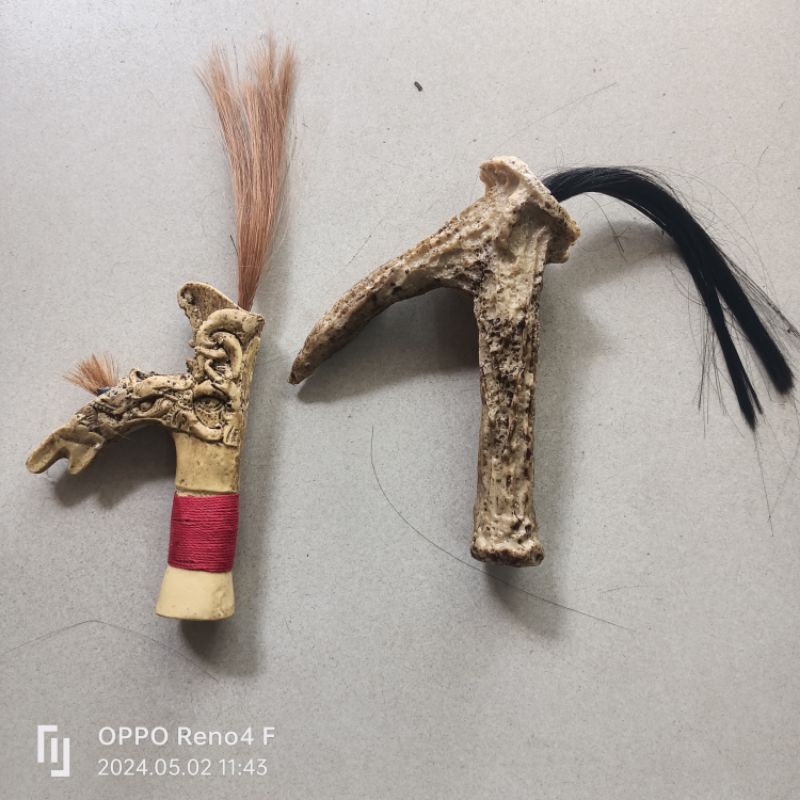 GAGANG MANDAU. HULU MANDAU. MOTIF TANDUK