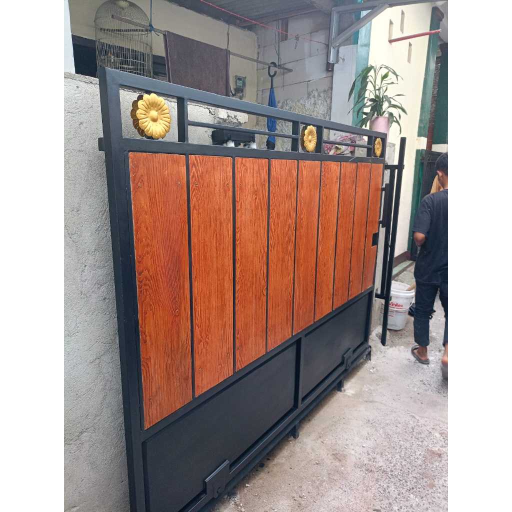 Pagar rumah || Pagar minimalis || Pagar minimalis Hollo & GRC