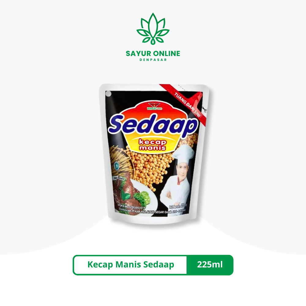 

Kecap Manis Sedaap 225ml - Sayur Online Denpasar