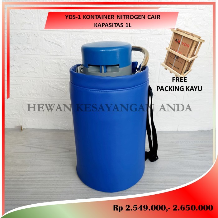 YDS-1 Kontainer Nitrogen Cair Kapasitas 1 Liter