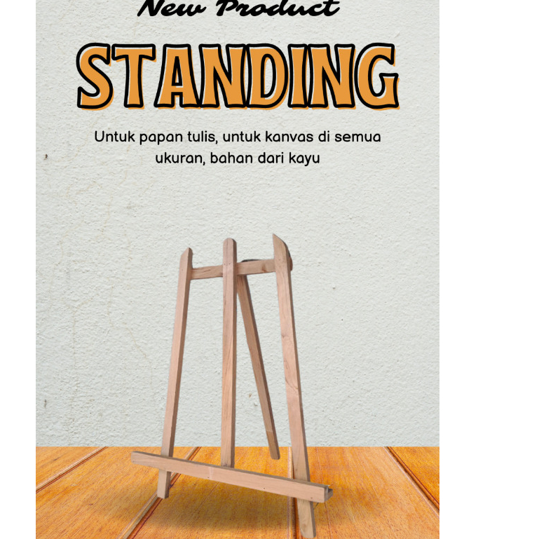

STANDING KANVAS / PAPAN TULIS STANDING ENGSEL TRINITY