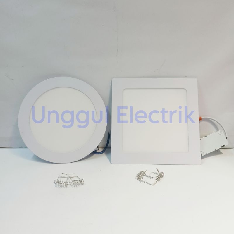 Downlight lampu 12 watt LED inbow 220 volt tanam plafon