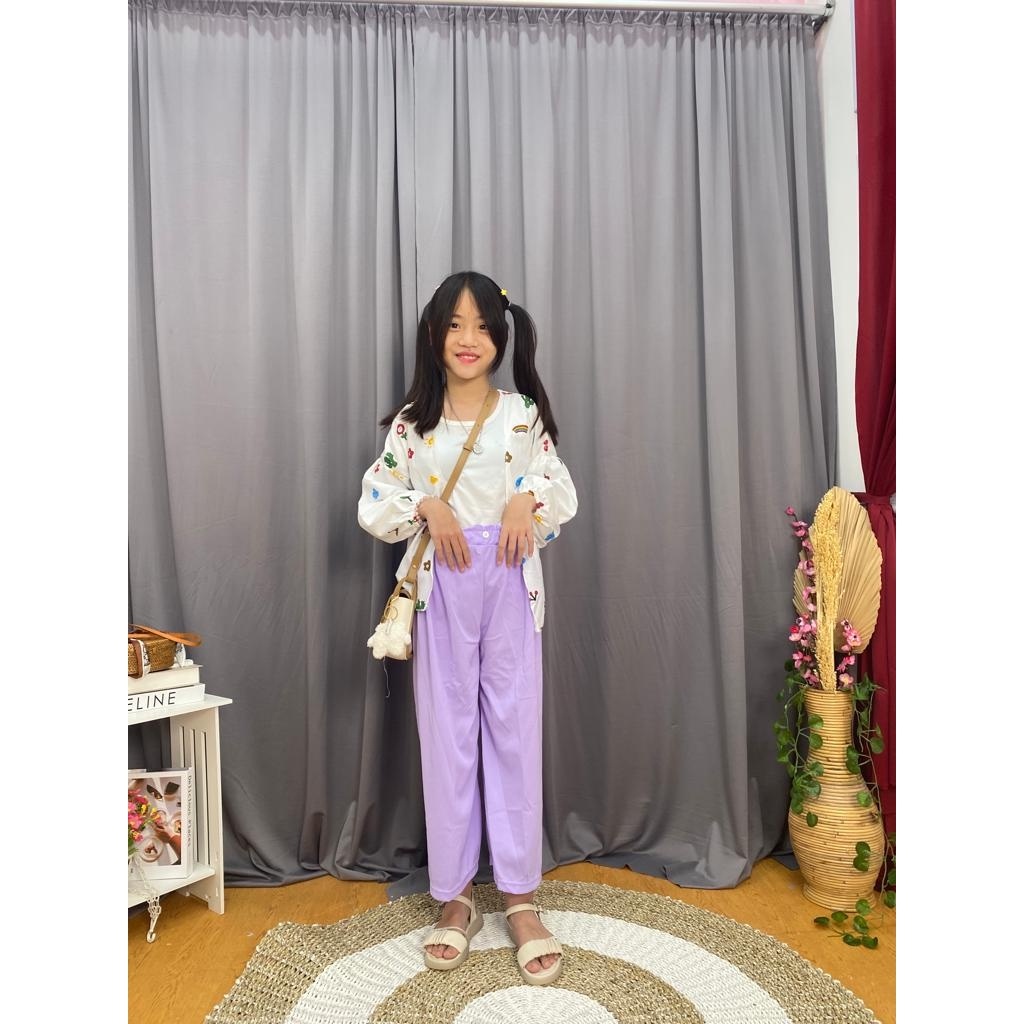 ZETERINDO - BAJU WANITA FAIRA / Setelan Outer Kiyowo Anak Outer + Celana No Inner / SETELAN ANAK CWE