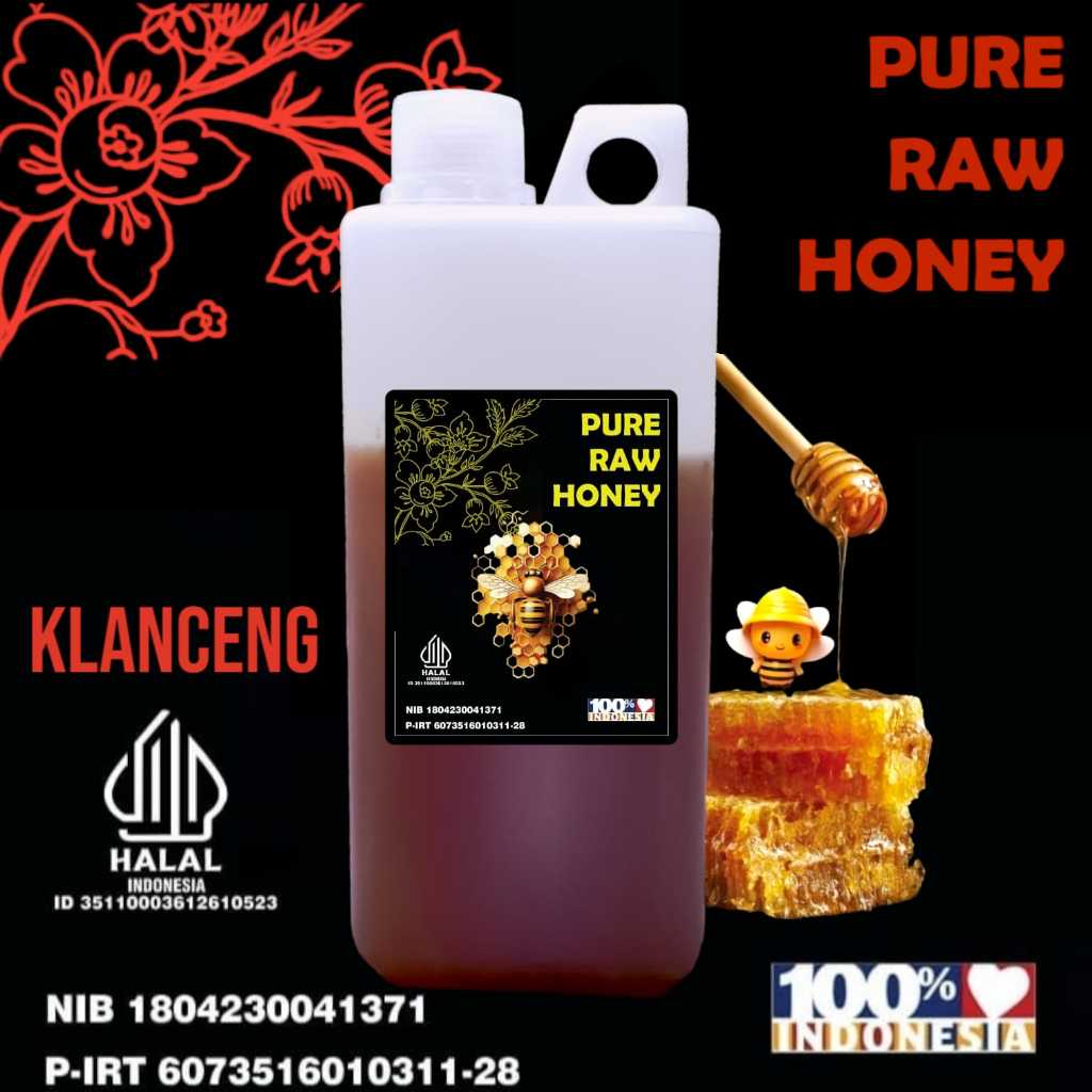 

1 KG | Madu Klanceng Murni 100% Original Raw Honey