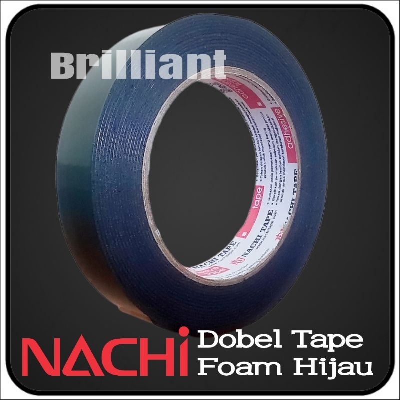 

Isolasi Bolak Balik Dobel Tape - Hijau Foam