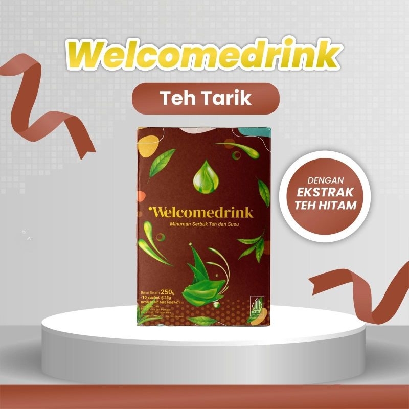 

Welcomedrink Minuman Serbuk Rasa Teh Tarik