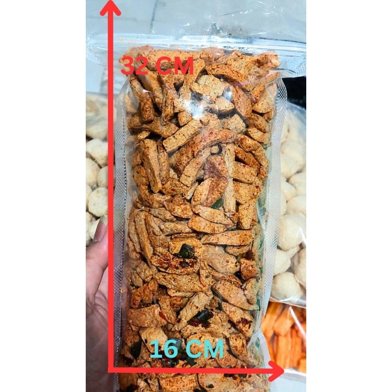 

BASRENG 1KG (500G x2bungkus) BAKSO GORENG PEDAS DAUN JERUK ENAK // SNACK PEDAS DAUN JERUK // SNACK ENAK MITRACEMILANID