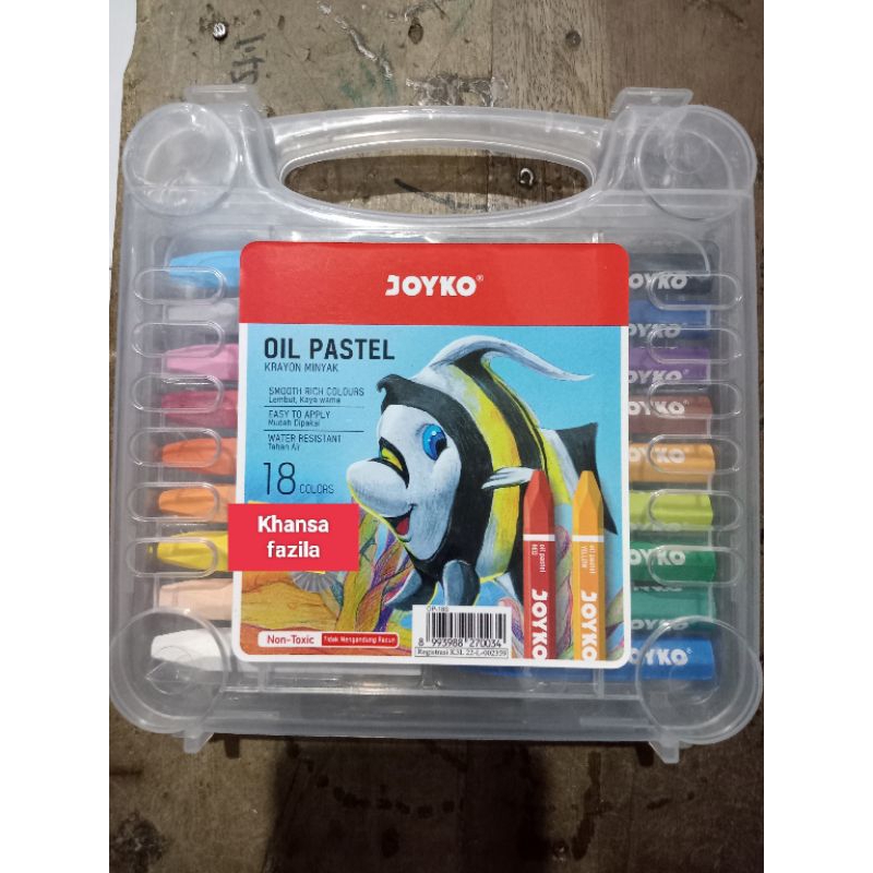 

(oil pastel Joyko 18 colour)