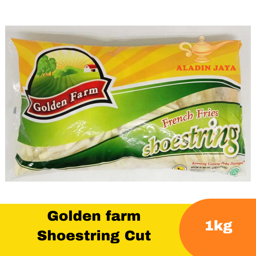 

Golden farm Shoestring Cut 1 kg (Hanya Untuk Pengiriman Instant)
