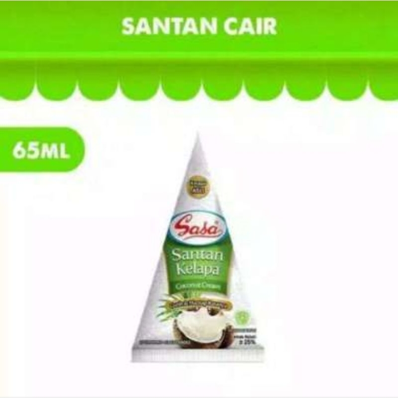 

SASA Santan Cair 65ml