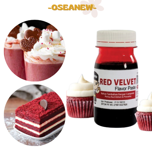 -PROMO- PERISA MOHLER RED VELVET 60 GR / Perisa Perasa Makanan Dan Minuman Rasa Red Velvet