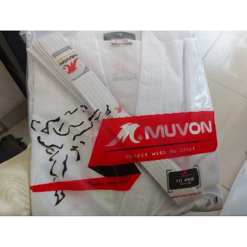 Baju Karate MUVON Original