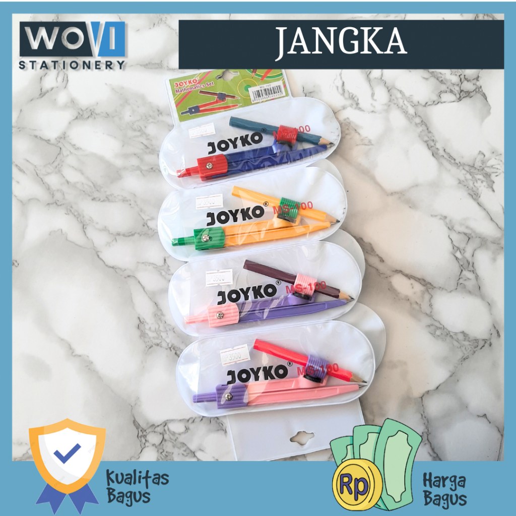 

[PCS] Jangka Set Murah MS-100 Joyko / Jangka Math Set MS-100 Joyko