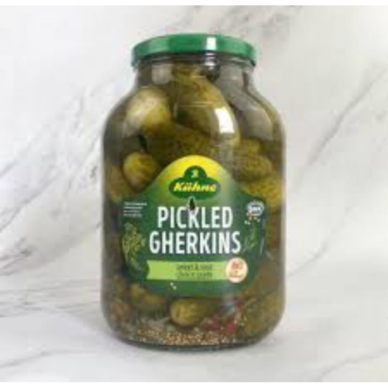 

kuhne pickled gherkins 1.380 gr