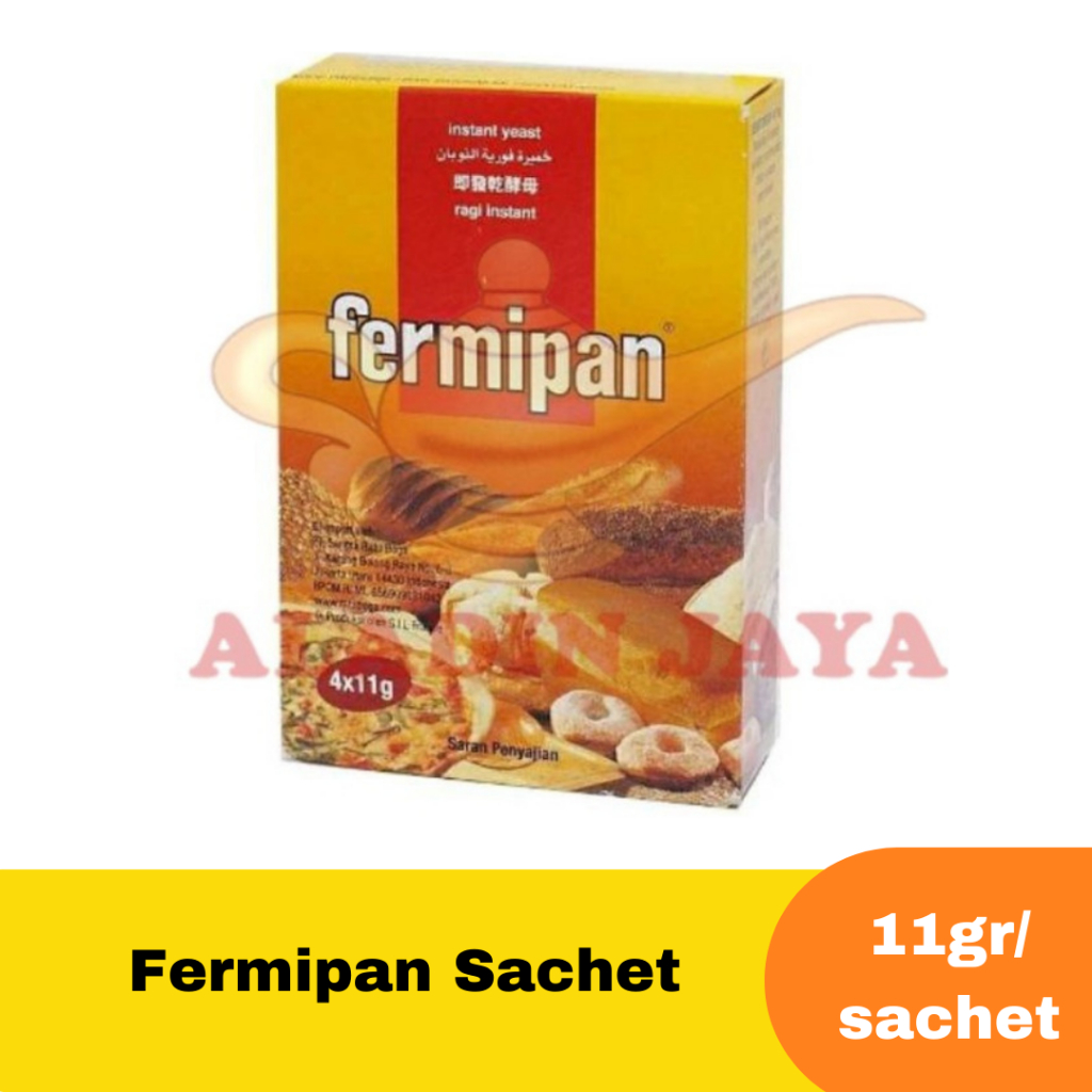 

Fermipan Sachet 4 x 11gr