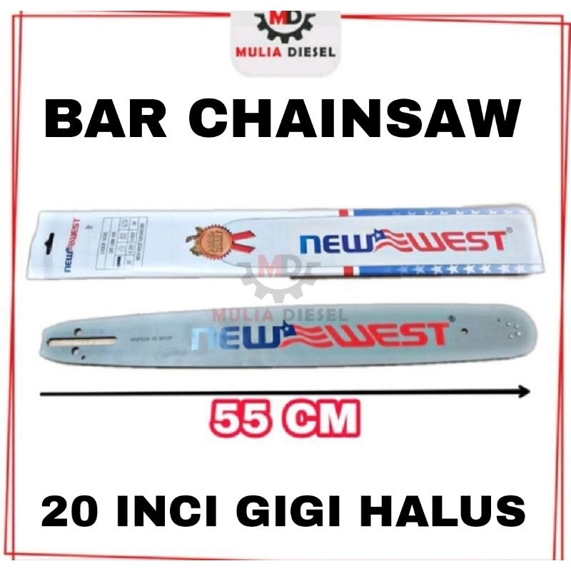 Guide Bar 20 in Gear Gigi halus Chainsaw 5200 5800 568 588 Newwest