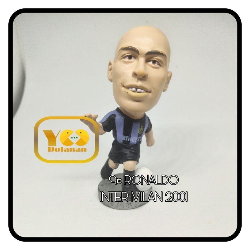 9# RONALDO - INTER MILAN 2001 POCKET SPORT CORINTHIAN FIGURE PEMAIN BOLA