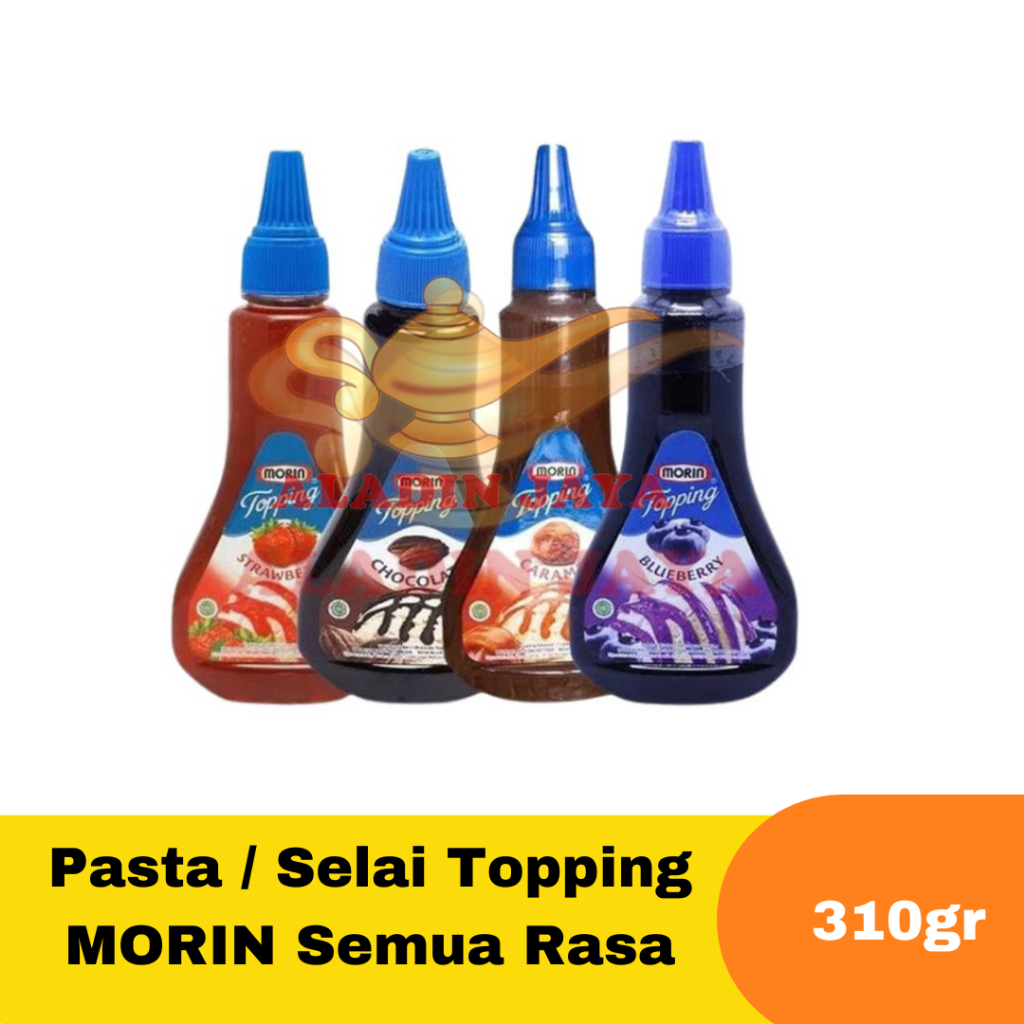 

Pasta / Selai Topping MORIN ukuran 310gr Semua Rasa