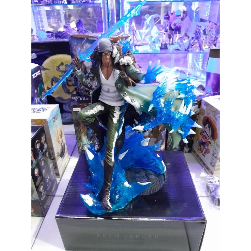 Action Figure Admiral Aokiji Kuzan Statue Besar