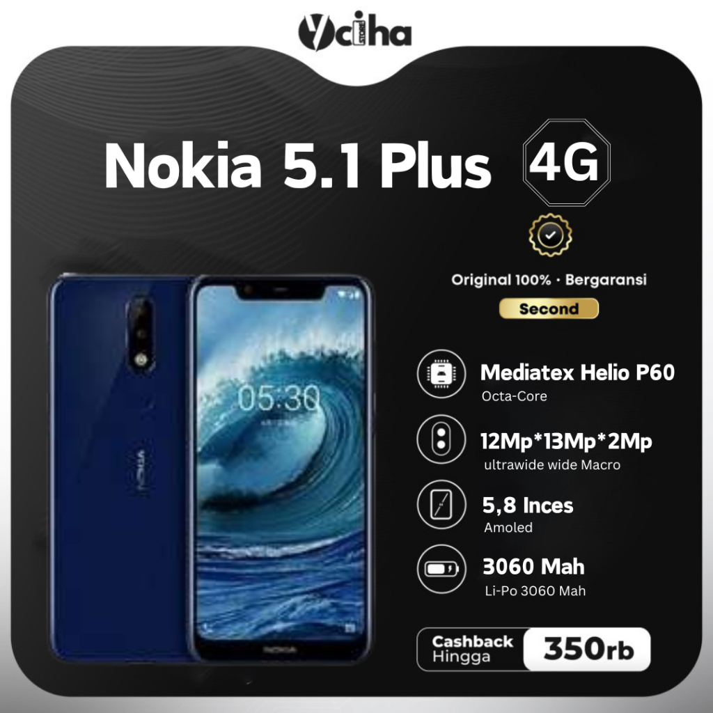 Nokia 5.1 Plus Second