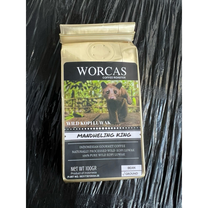 

kopi Mandheling worcas luwak 100克 马特琳猫屎咖啡 mao shi