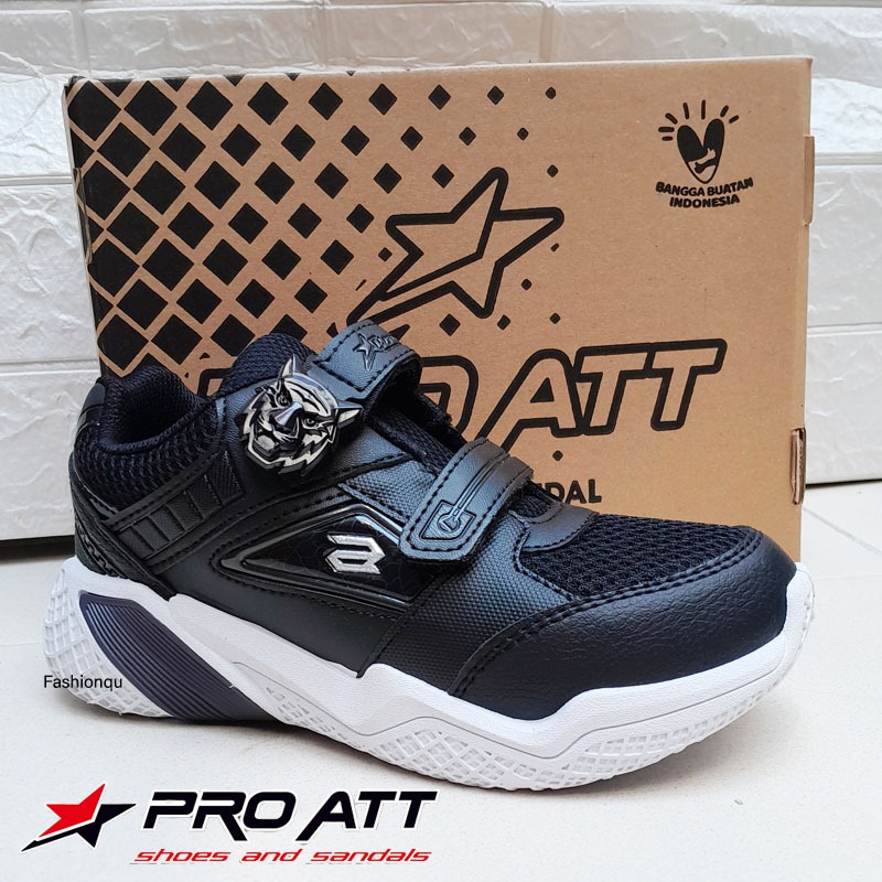 Limited Sepatu Pro Att Mgp 457/ Mgg 421 Magnet Macan / Sepatu Anak Sekolah Tk Sd / Sepatu Magnet
