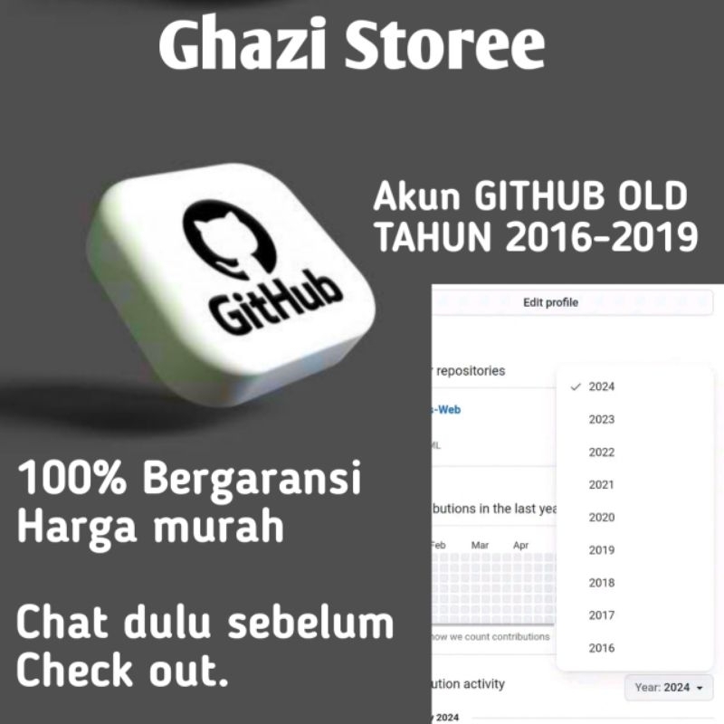 AKUN GITHUB 2016-2019