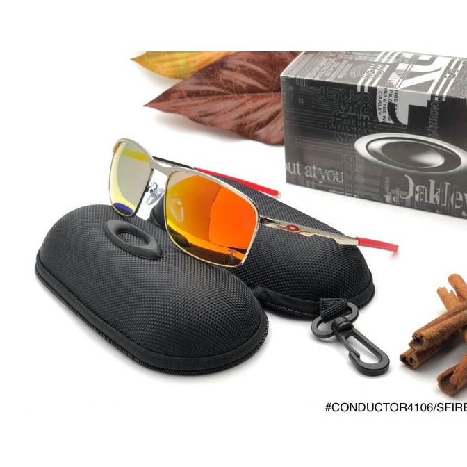 ART C96Z Kacamata Oakley Polarized Pria Metal Conductor 8 Polaroid Sunglasses Kaca Mata Mewah Authen