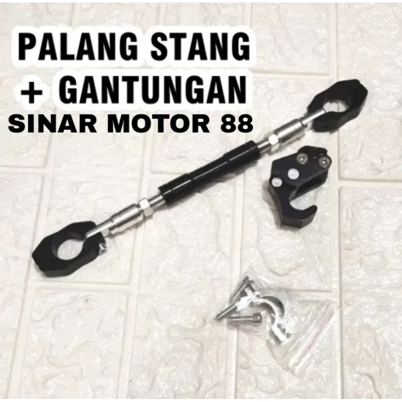 Palang Stang Motor PCX 150 variasi + Gantungan Motor PCX / BEAT STREET / KLX / VIXION Dll