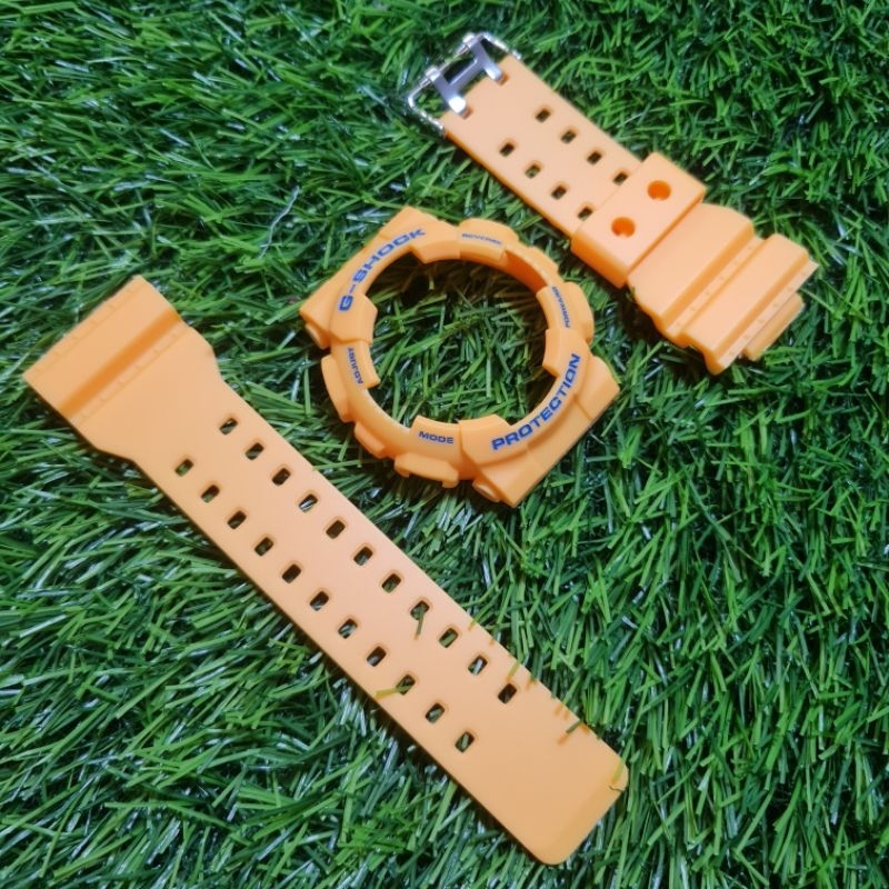 BNB BEZEL STRAP G-SHOCK GA-100 GA-110 GA-120 GD-120 YELLOW BLUE