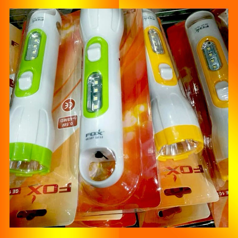 SENTER LAMPU EMERGENCY CHARGER FOX GE 107 LAMPU SENTER