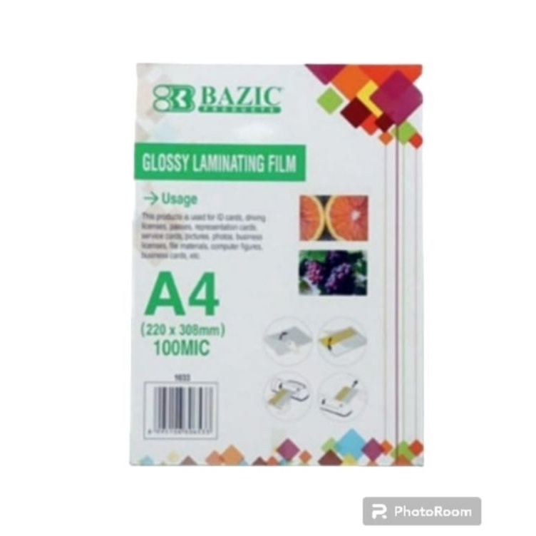 

Model Terpopuler Plastik Laminating Film A4 Bazik 1 Micron